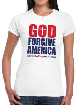 GoPrayUSA Ladies T-shirt